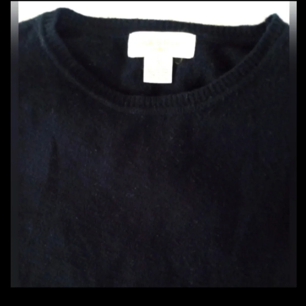 PECK & PECK 100% Cashmere 2 Ply Black Pullover Sweater | S - Picture 4 of 6
